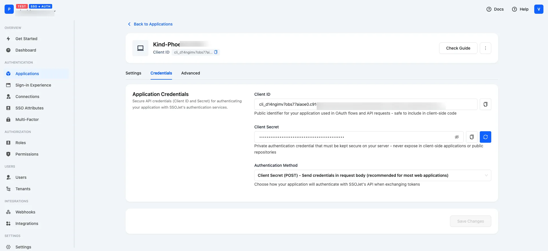Social Providers Configuration